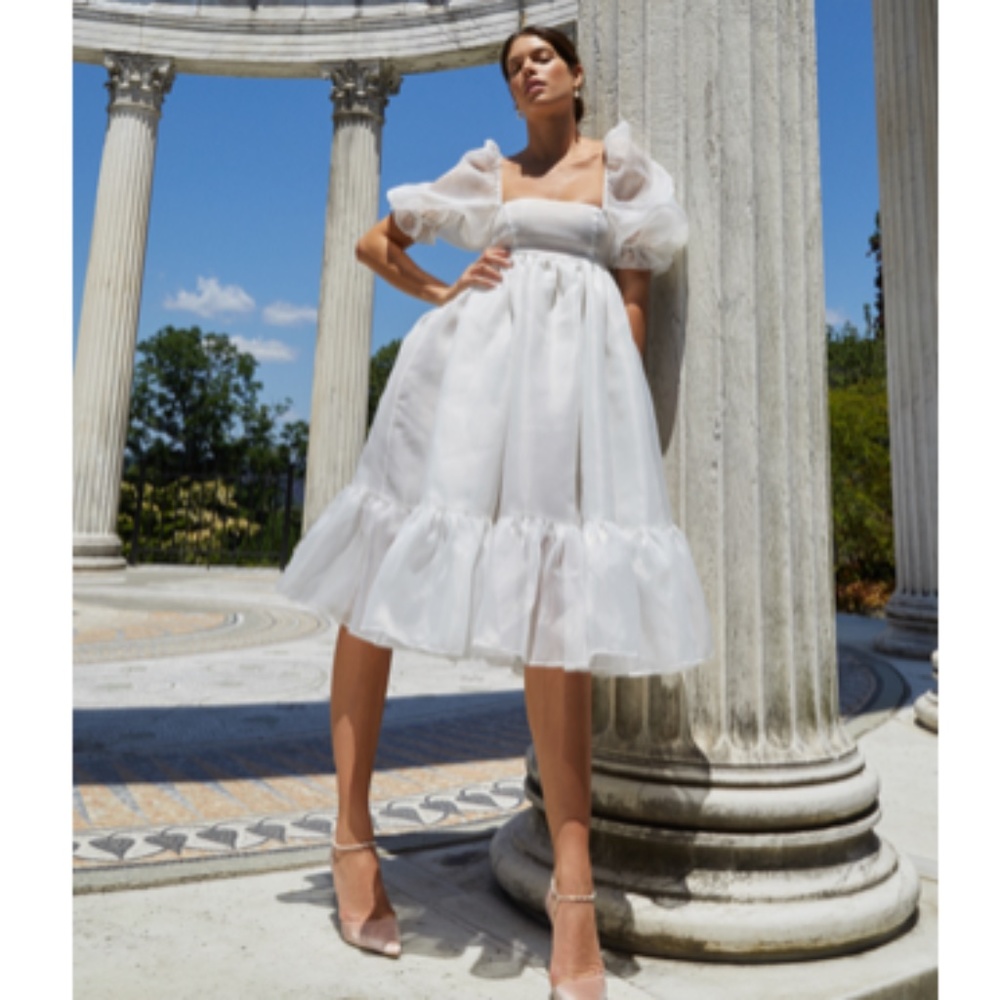 Brand New Size S White Sabina Dress O.P.T Few Moda